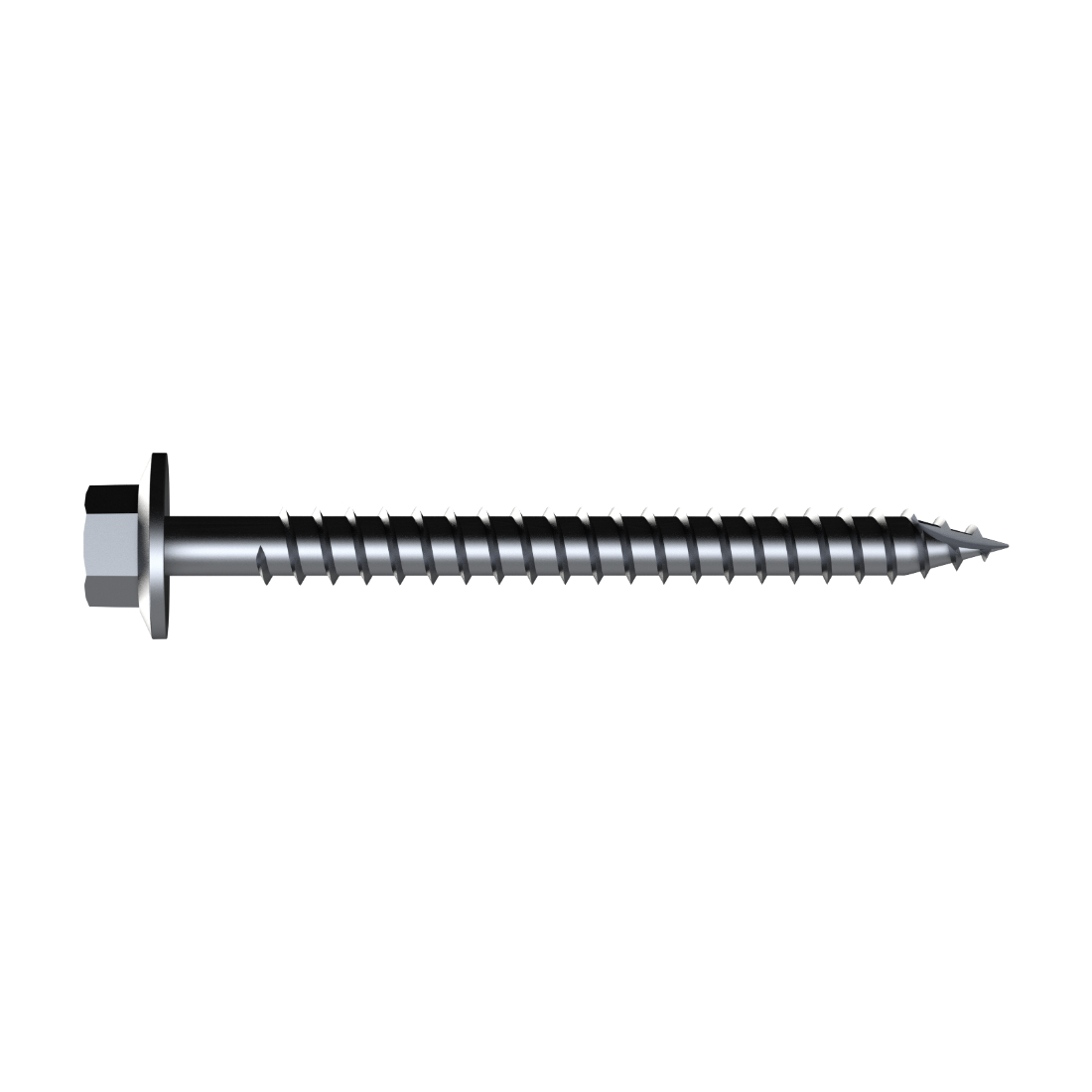 Self Drilling Screw for Timber with No NEO Washer Type 17 14g10 x 65mm Hex Head B8 Coated 100